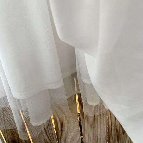 Boohoo dress short sleeve below knee lace size 8 - Picture 8 of 8